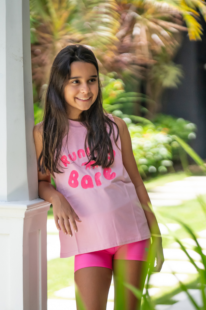 Running Bare KIDS - Replay Muscle Tank