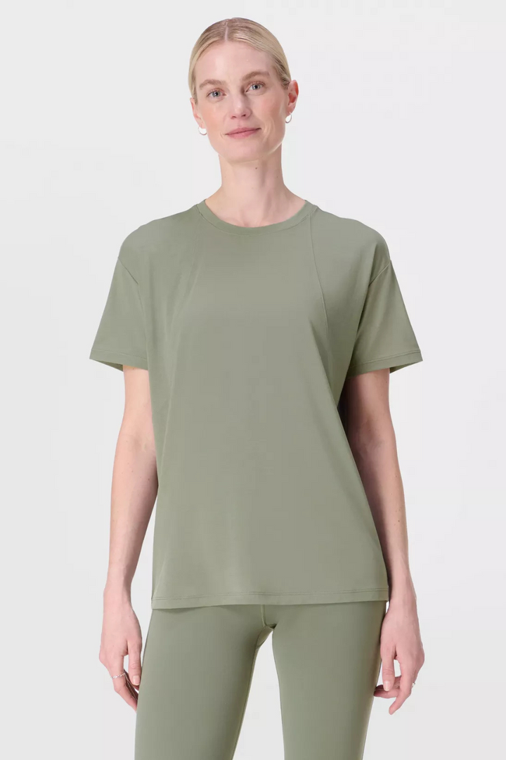 Sweaty Betty - Soft Flow Studio Wrap Back Tee