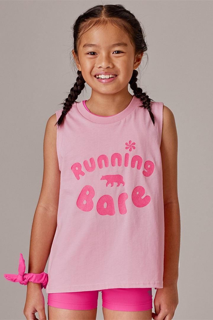 Running Bare KIDS - Replay Muscle Tank