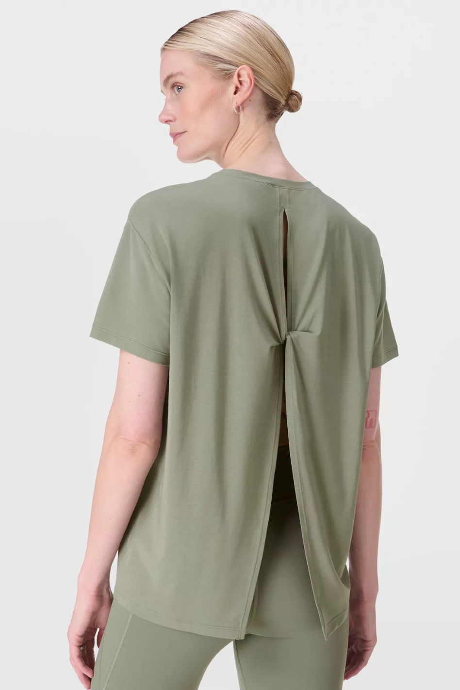 Sweaty Betty - Soft Flow Studio Wrap Back Tee