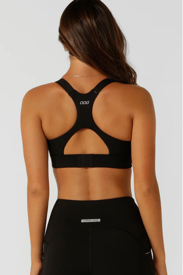 Lorna Jane - Easy Zip On Maximum Support Bra