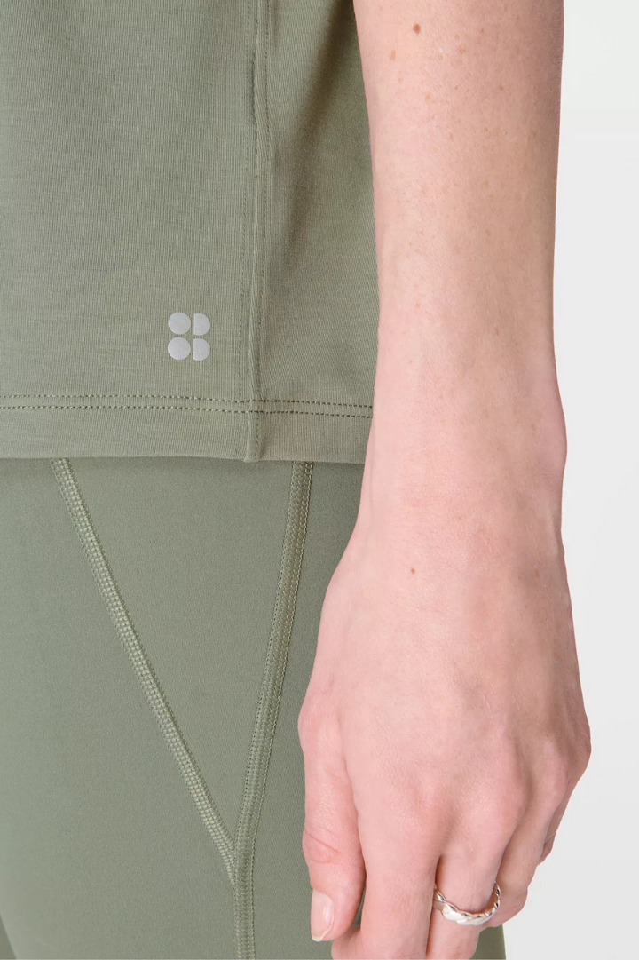 Sweaty Betty - Soft Flow Studio Wrap Back Tee