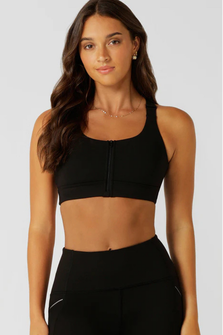 Lorna Jane - Easy Zip On Maximum Support Bra
