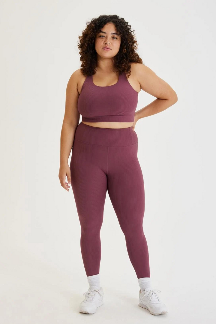 Girlfriend Collective - Rib High-Rise Legging 7/8