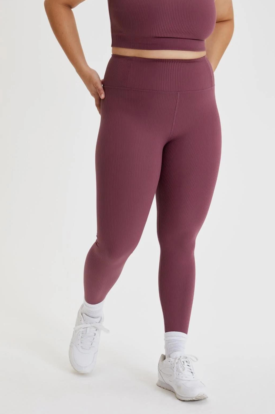 Girlfriend Collective - Rib High-Rise Legging 7/8